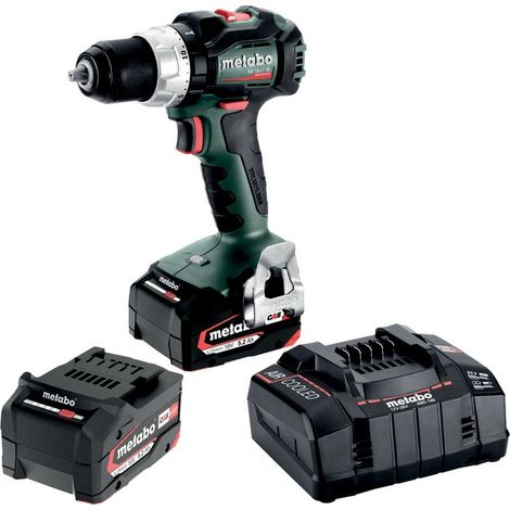 Trapano avvitatore 18 V BS 18 LT BL + 2 batterie Li-Power 18 V – 5,2 Ah + caricabatterie ASC 55