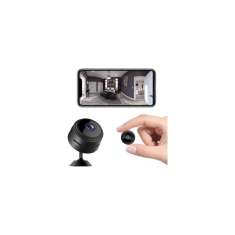 Cámara espía inalámbrica JSSEVN 1080p Full HD con audio y video, monitoreo secreto de bebés con visión nocturna y detección de movimiento. (1/5)
