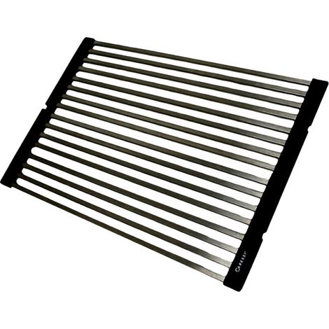 CARESSI Abtropfgitter CAFDMGM. Gun Metal (PVD)/Schwarz (1/2)