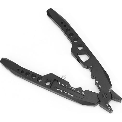 Pince multifonction pour amortisseurs et jambes de force, pince à rotule, clip compatible avec les voitures Traxxas HSP (noir)