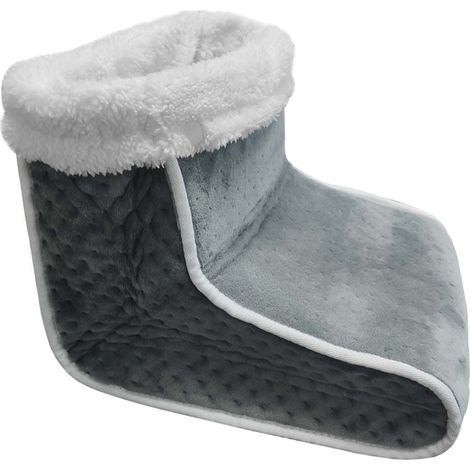 Coussin chauffant pour les pieds, chauffe-pieds électrique, 6 niveaux de chauffage et 4 niveaux de minuterie, cadeau d'hiver - GS (1/5)