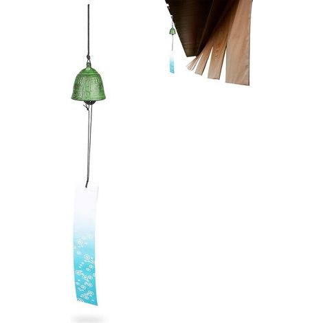 Carillon éolien en fonte, adapté à une utilisation intérieure et extérieure à la maison, jardin, terrasse, balcon, décoration de la maison (1/5)