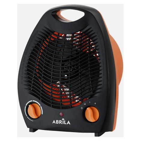 Termoventilador eléctrico Lubian naranja/negro 2000W 26cm