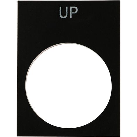 Etiquette de marquage pour Bouton-poussoir Ptec ( Prix pour Paquet de 5 ) (1/3)
