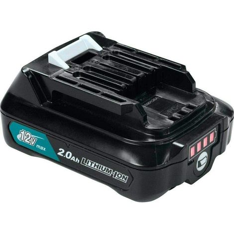 Makita BL1021B 12v CXT Lithium Ion Slide Type 2.0ah Battery + Fuel Gauge BL1021 (1/4)