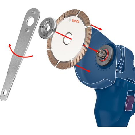 Bosch X451 Fächerschleifscheibe, 115 x 22,23 mm, K80, Z29, 15-tlg. (1/5)