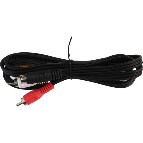 Câble adaptateur vidéo Mini DIN 7 broches vers 3 RCA (fiche mâle Mini DIN 7 broches vers fiche mâle RCA), rouge, jaune et blanc, 1,5 m (4,9 pi). (1/5)
