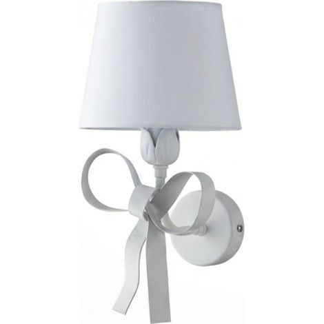 Applique Shabby Chic Lucy 1 Luce Bianco LuceArt Classic (1/5)