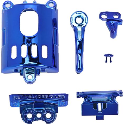Moteur de rechange pour tondeuse à cheveux électrique, compatible avec les modèles 8591 et 8148 (bleu). (1/5)