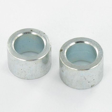 Entretoise Lisse 12X8 Trou 8.2 Acier zingué-10 pièces