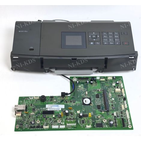 Compatible avec les cartes mères et panneaux avant Lexmark MS810N, MS811dn et MS811de (réf. 40X7570/40X7571) – Carte mère MS810n + panneau avant