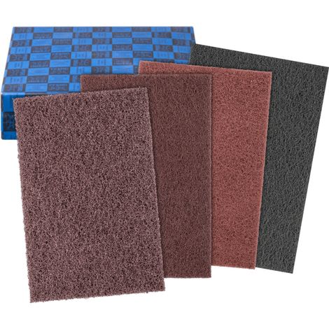 PFERD TOOLS POLINOX Vlies-Handpads-Set PVSK 4-tlg. 154x224 mm A100,A 180,A 280,SIC 400 für Finish (1/3)