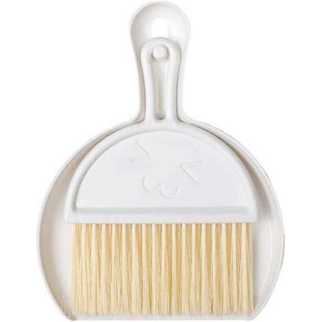 Mini Dustpan and Broom, Multifunction Mini Tabletop Dustpan, Dustpan and Broom (1/4)