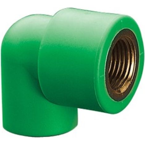 GOMITO 90 GRADI CON FILETTO FEMMINA D20X1/2" GIACOMINI H129Y023 (1/2)