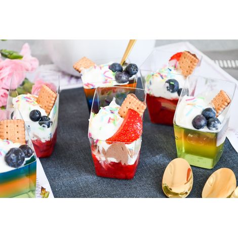 Contenitori per dessert, antipasti, gelatine, gelatina Luxito 50ml 24 pezzi. (1/5)
