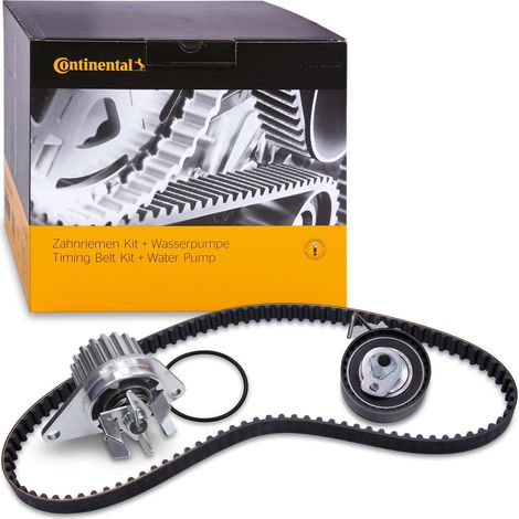 Kit di distribuzione (cinghia + rullo + pompa del fluido) CONTITECH CT 1066 WP1 (1/5)