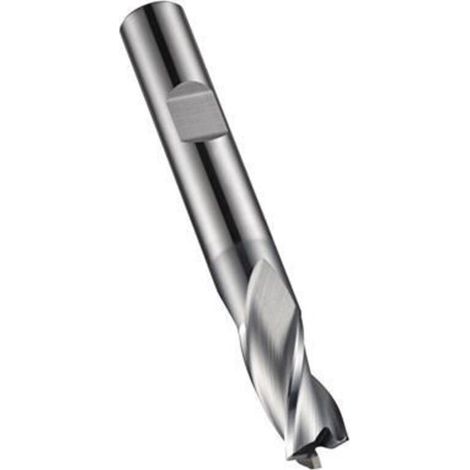 Fraise à rainurer en HM AlCrN Ø nominal 2 mm Z.3 (1/4)