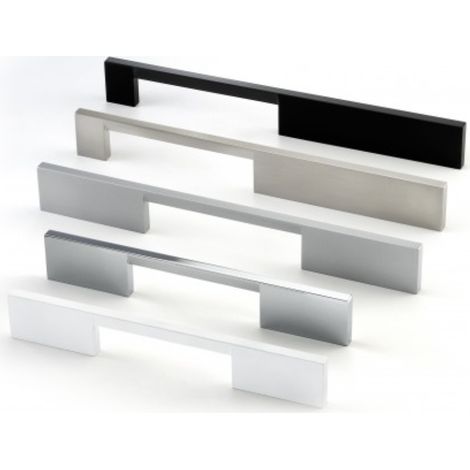 Poignée I-Spazio 7570 - talla Aluminium. 260x8x32mm. Entraxe 192mm.