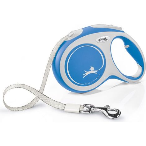 Croci Flexi New Comfort L laisse extensible bleu 5 m