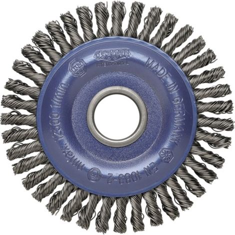 Osborn spazzola circolare Ø 125 mm spessore filo 0,35 mm 9502626311 (1/2)