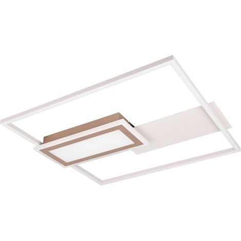 Trio Leuchten LED Deckenleuchte Spiro 28W coffee Deckenlampen & Kronleuchter (1/3)