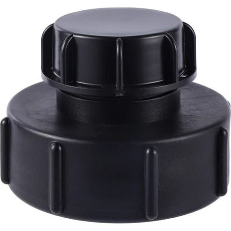 IBC Tank Adapter S100×8 to S60×6 Coarse Thread with Cap – For Garden Hose and Tap (1/5)