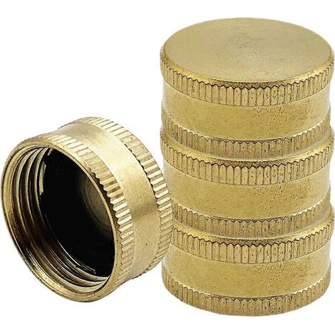 Embouts en laiton pour tuyau d'arrosage, 12 pièces, accessoires de bouchon femelle (1/5)