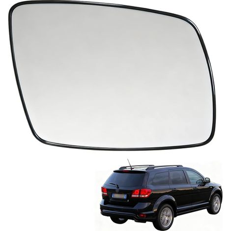rechtes Außenspiegelglas, beheiztes Außenspiegelglas rechts, kompatibel mit Fiat Freemont 2011-2020 (1/5)