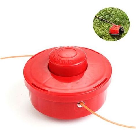Lot de 3 têtes de tondeuse à gazon universelles,ensemble de chaîne de tête de rechange pour tondeuse à gazon (1/3)