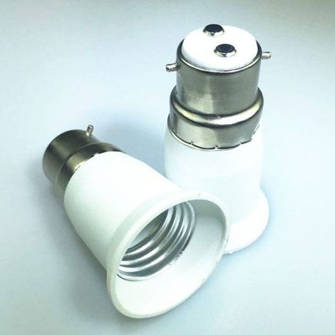 Douille de lampe convertible, douille de lampe, interrupteur, culot à vis, lampe de table LED, lampe à économie d'énergie, culot à (1/5)