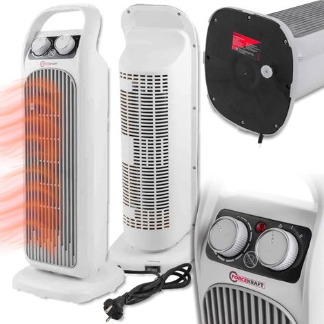 Termoventilatore, termostato a colonna elettrico, 2000W (1/5)