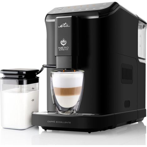 Máquina de café compacta diseño negro Eta Nero Crema