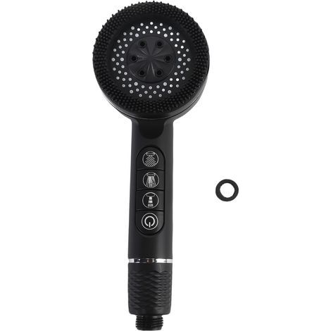 Pommeau de douche à surpression, filtre intégré, plusieurs Modes de pulvérisation, portable pour la maison, noir (1/5)