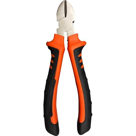 Pince coupante pour câbles électriques, pince coupante diagonale de précision de 15 cm (6 pouces) avec poignée ergonomique et corps en acier forgé, robuste-AquaForge (1/5)