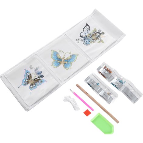 Pochette de rangement murale à 3 compartiments, grande capacité, respirante, imperméable et pliable, idéale pour la cuisine. (1/5)