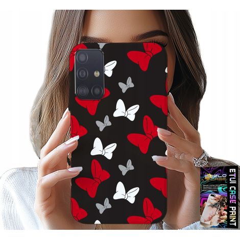Custodia per Samsung Galaxy M31S - fiocchi rossi e bianchi, mouse, motivi (1/5)