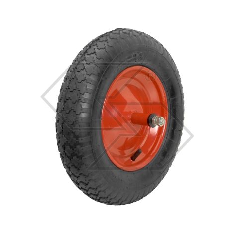Rueda con neumático para carro de carretilla para motosegadora