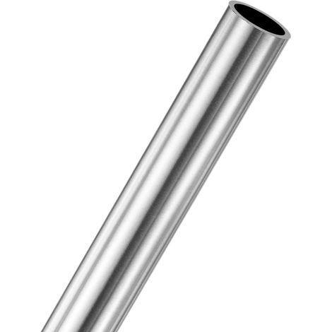 304 Stainless Steel Tube 10mm OD x 300mm Length 1mm Thick Straight Rod Round Bar for Construction, Machining, DIY, Handmade Projects, Model (1/5)