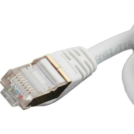 Cable de Red Rígido FTP Categoría 7 iggual IGG318621 Blanco 10 m (1/4)