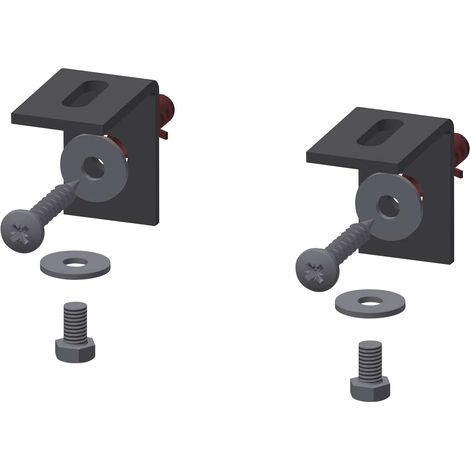 KWC Abzugssicherungs-set, VARIUS, Aluminium, 2000105062 (1/2)