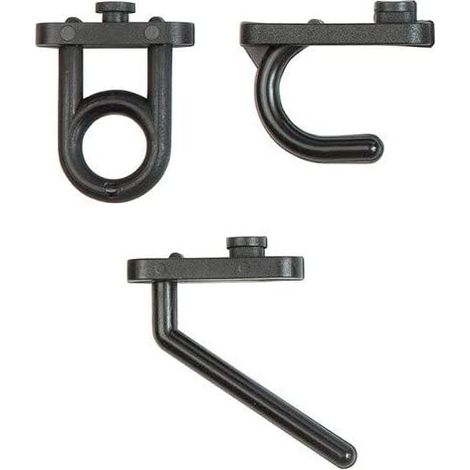 Kit ganci Handy per pannello porta utensili portattrezzi hobby assortiti 30 pezzi (1/6)