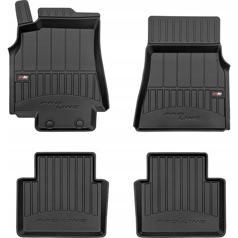 ALFOMBRAS DE GOMA Y FELPUDOS MERCEDES B W245 2005-2011 3D TROUGH (1/5)