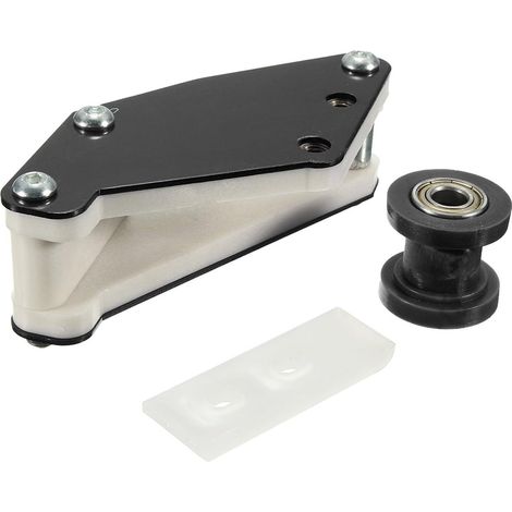 10mm Nylon Bicycle Chain Roller Guide Kit for 110cc 125cc 140cc 150cc 200cc Dirt Bike Motocross - Black (1/3)