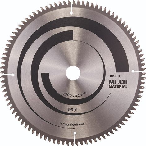 Hoja de sierra circular BOSCH Multi Material Ø 30mm - 305X30X3.2 - 2 608 640 453