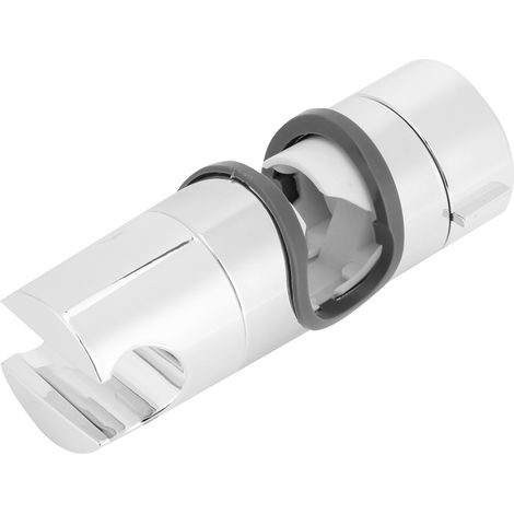 Support de fixation réglable pour pommeau de douche, compatible avec les barres de douche coulissantes de 24 mm (accessoire de salle de bain). (1/5)