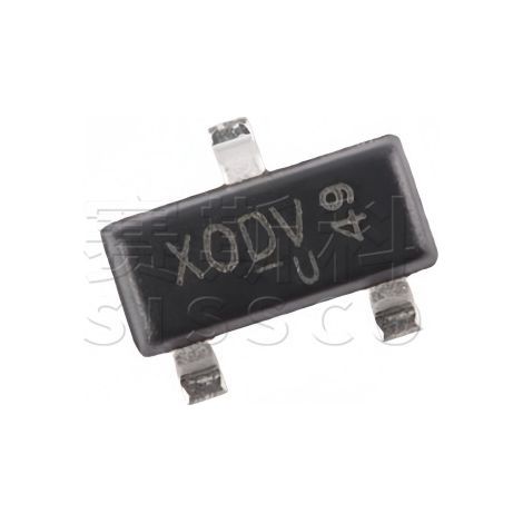 UMW AO3400A SMD-MOSFET im SOT-23 N-Kanal-Gehäuse. Fünf neue elektronische Bauteile sind erhältlich.