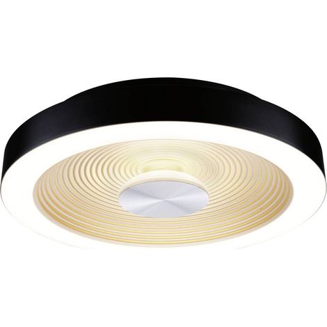 Paulmann 71178 Volea Plafonnier LED LED 3.5 W, 13 W noir, or