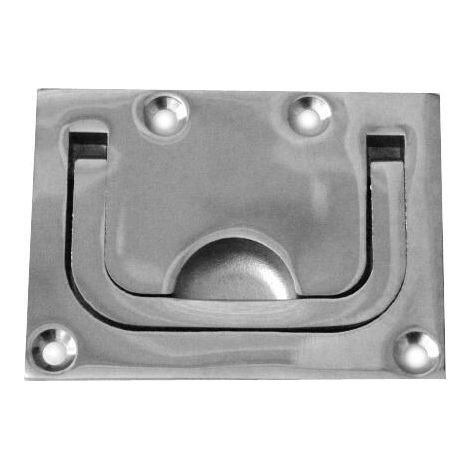 Anneau cuvette rectangle inox A4 (1/2)
