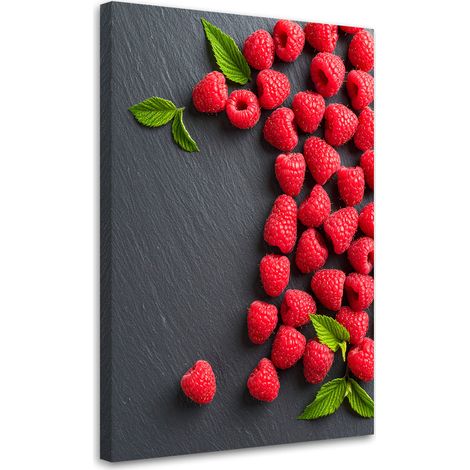 Wandbild Himbeeren 40x60 cm (1/5)