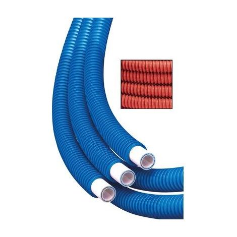 Tube multicouche gainé bleu Tita Fix PE-RT - Diamètre 16 mm - RBM (1/3)